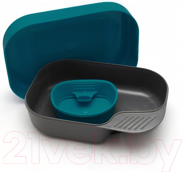Изображение товара Набор пластиковой посуды Wildo Camp-A-Box Basic Bio / 6303 (azure)