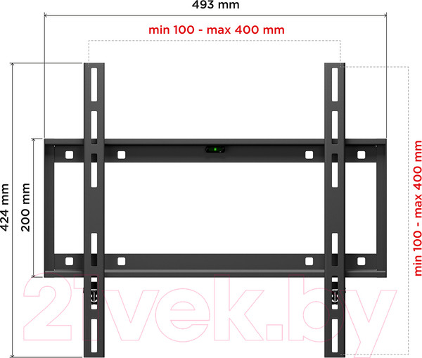 Изображение товара Кронштейн для телевизора Holder LCD-F4610-B