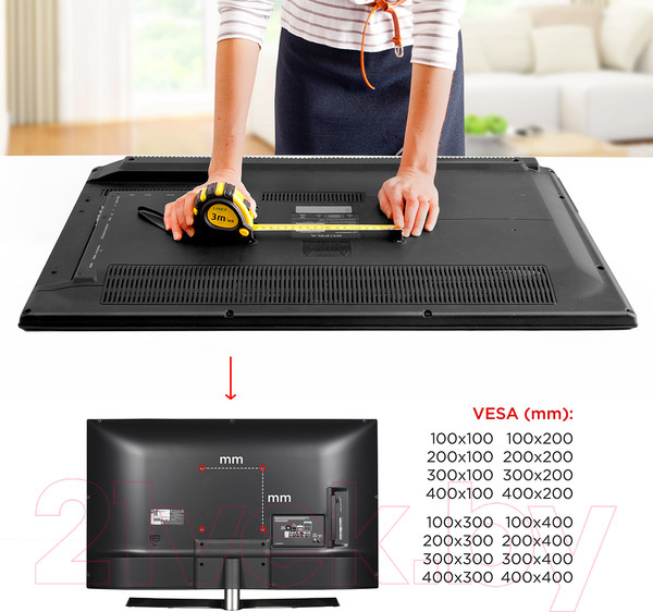 Изображение товара Кронштейн для телевизора Holder LCD-F4610-B