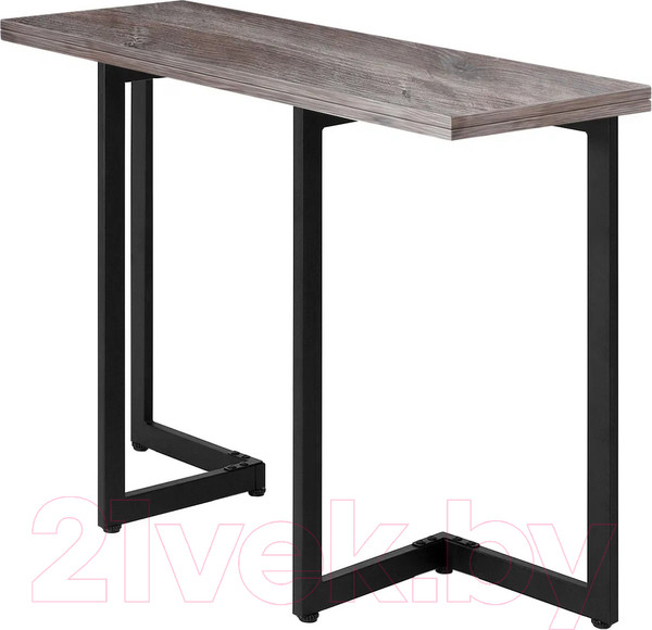 Изображение товара Обеденный стол Millwood Арлен 1 38-76x110x76 (сосна пасадена/металл черный)