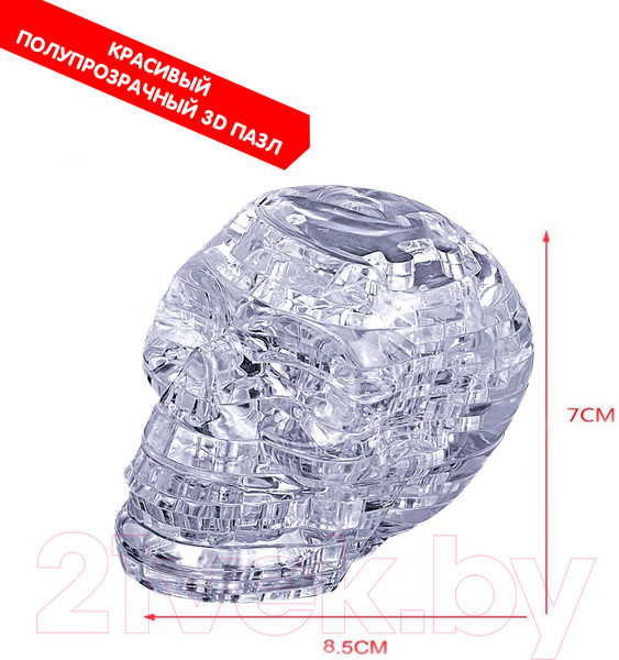 Изображение товара 3D-пазл Bondibon Череп / ВВ5230