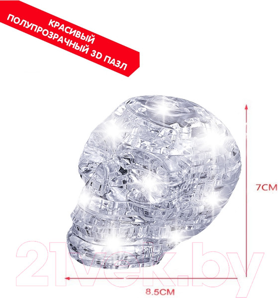 Изображение товара 3D-пазл Bondibon Череп / ВВ5231