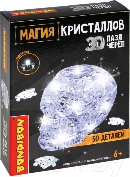 Изображение товара 3D-пазл Bondibon Череп / ВВ5231