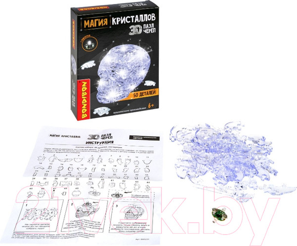 Изображение товара 3D-пазл Bondibon Череп / ВВ5231