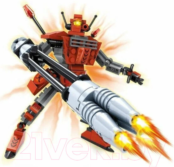 Изображение товара Конструктор Ausini Капитан Огонь / 25475