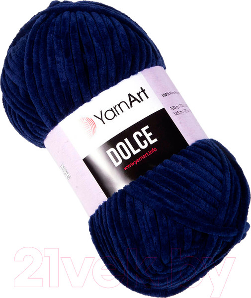 Изображение товара Пряжа для вязания Yarnart Dolce 100% микрополиэстер / 756 (120м, морской)