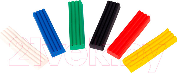 Изображение товара Пластилин Пифагор Эники-Беники Супер / 106428 (6цв)