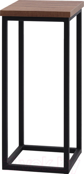 Изображение товара Стойка для цветов Millwood H4H203 21x21x50 (дуб табачный Craft/металл черный)