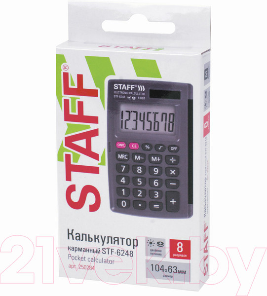 Изображение товара Калькулятор Staff STF-6248