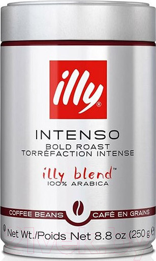 Изображение товара Кофе в зернах illy Темной обжарки  (250г)