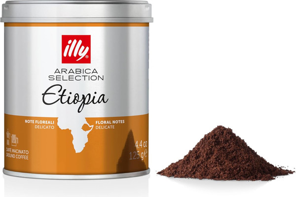 Изображение товара Кофе молотый illy Арабика селекшн Эфиопия (125г)