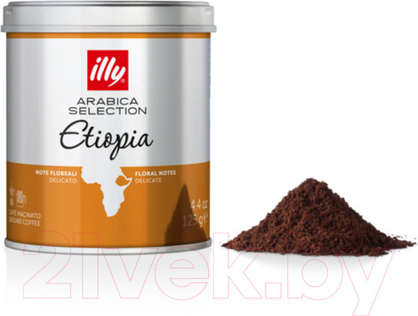 Изображение товара Кофе молотый illy Арабика селекшн Эфиопия (125г)