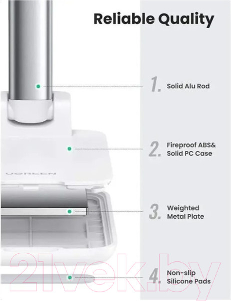 Изображение товара Держатель для смартфонов Ugreen LP373 / 20435 (черный)