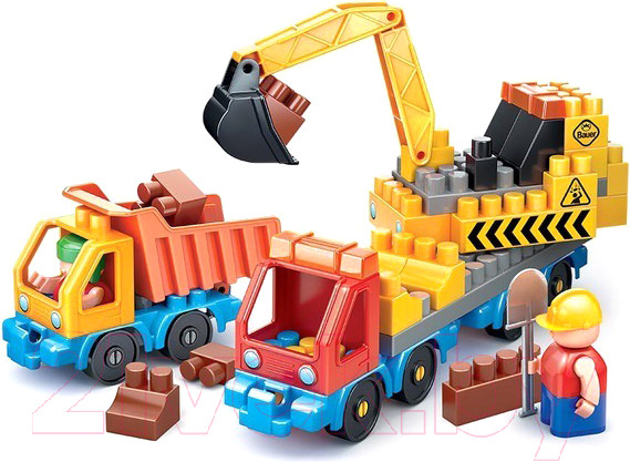 Изображение товара Конструктор Bauer Стройка / 659 (69эл)