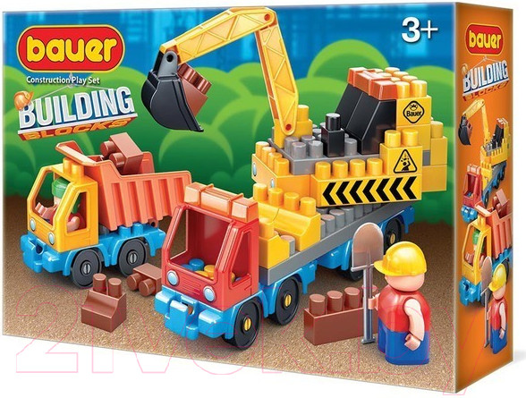 Изображение товара Конструктор Bauer Стройка / 659 (69эл)