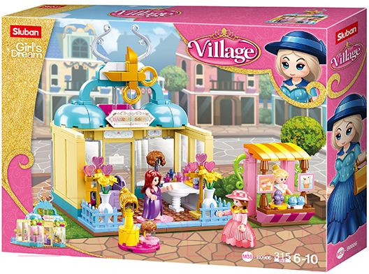 Изображение товара Конструктор Sluban Village Салон красоты / M38-B0906 (353эл)
