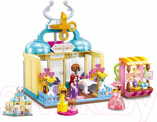 Изображение товара Конструктор Sluban Village Салон красоты / M38-B0906 (353эл)