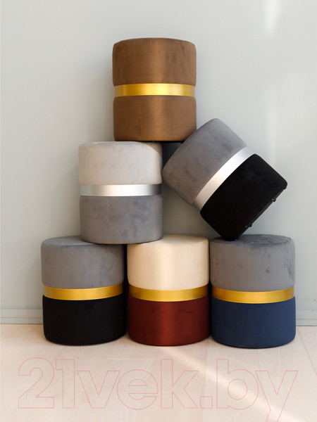 Изображение товара Пуф DreamBag Колорадо / 13675 (бежево-бордовый)