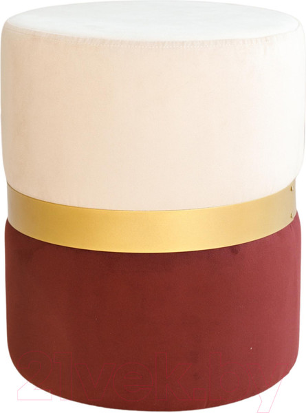 Изображение товара Пуф DreamBag Колорадо / 13675 (бежево-бордовый)