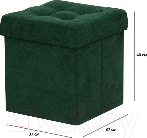 Изображение товара Пуф DreamBag 13258 (велюр, синий)