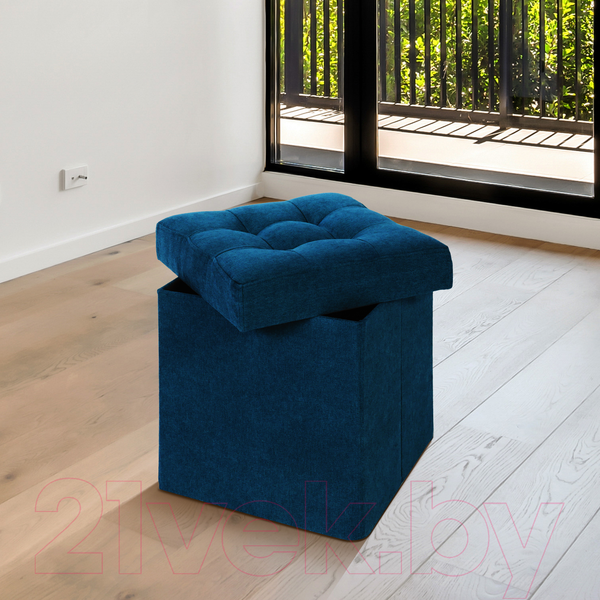 Изображение товара Пуф DreamBag 13258 (велюр, синий)