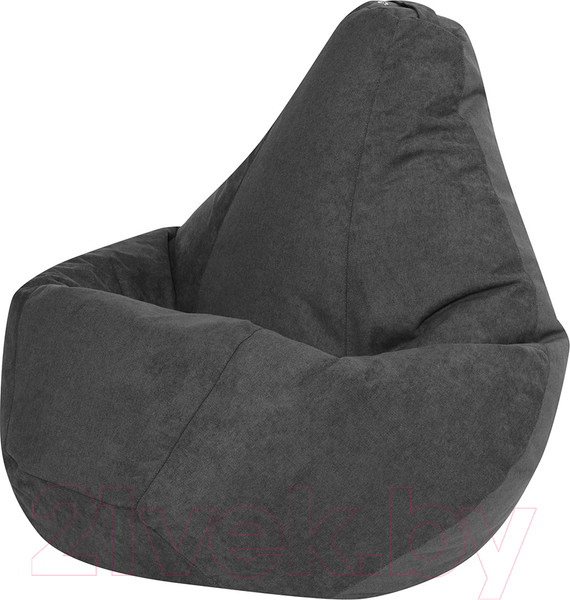 Изображение товара Бескаркасное кресло DreamBag 5023711 (велюр, графит)