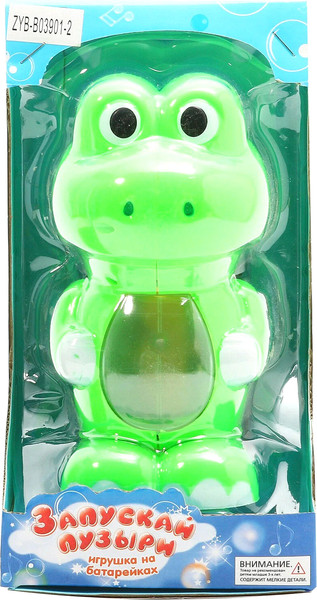 Изображение товара Генератор мыльных пузырей детский Zhorya Лягушка Запускай пузыри / Б52975