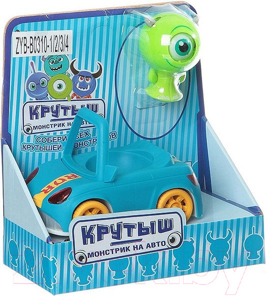 Изображение товара Автомобиль игрушечный Zhorya Монстрик-крутыш на авто / В52977