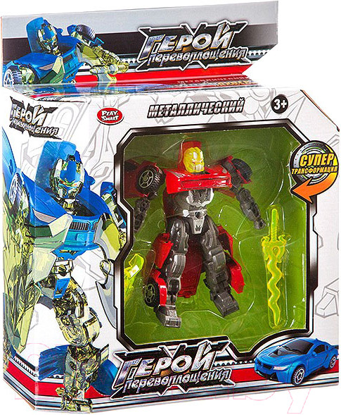Изображение товара Робот-трансформер Play Smart Герой перевоплощения / Л87599