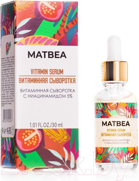 Изображение товара Сыворотка для лица Matbea Витаминная с ниацинамидом 5% (30мл)