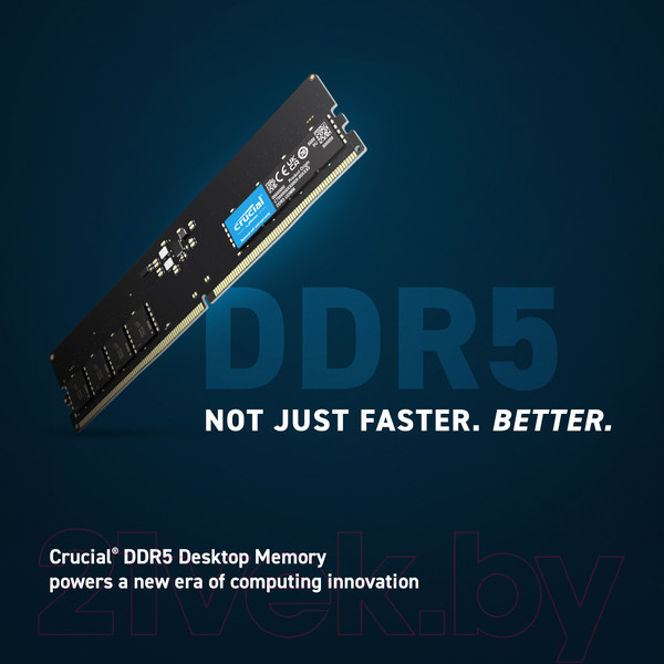 Изображение товара Оперативная память DDR5 Crucial CT16G48C40U5