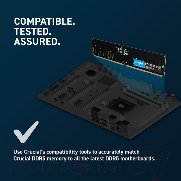 Изображение товара Оперативная память DDR5 Crucial CT16G48C40U5