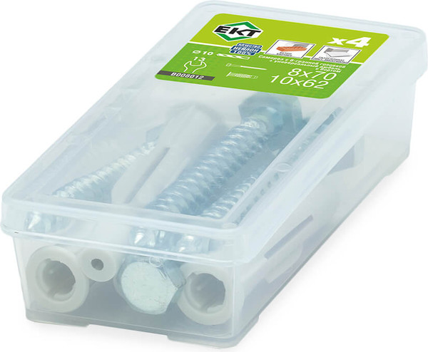 Изображение товара Дюбель универсальный ЕКТ B008012 (4шт)