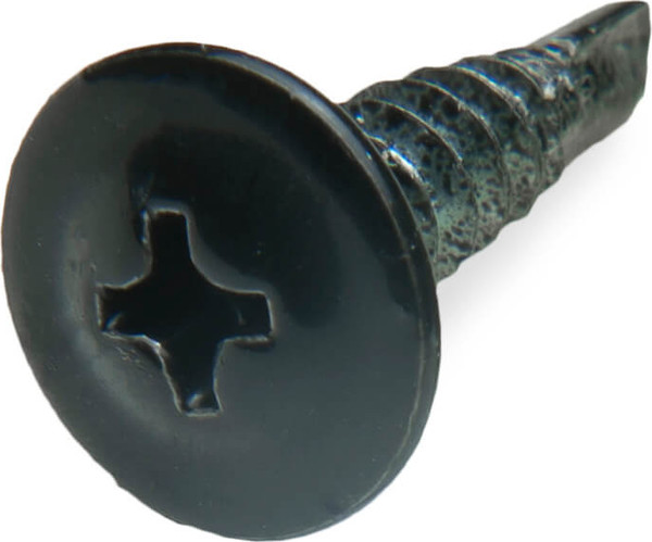 Изображение товара Саморез ЕКТ С прессшайбой 4.2x16 сверло / B007932 (100шт, RAL9005)