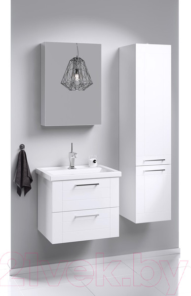 Изображение товара Тумба с умывальником Aqwella Манчестер / MAN01062 (подвесная)