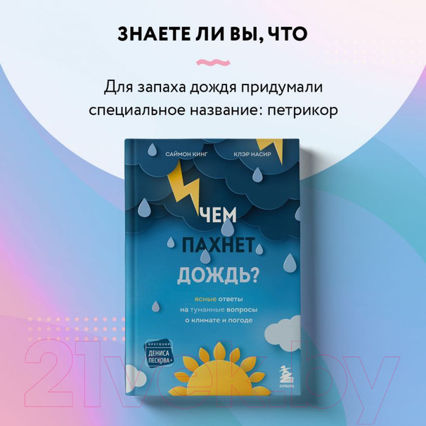 Изображение товара Книга Эксмо Чем пахнет дождь? (Кинг С., Насир К.)