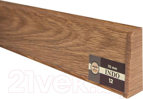 Изображение товара Заглушка для плинтуса Arbiton Indo 12 Дуб Темный (2шт, флоупак)