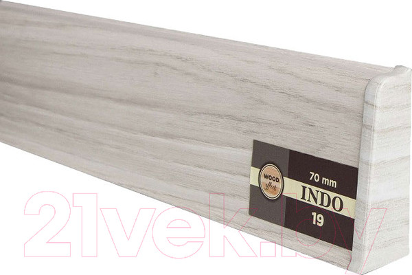 Изображение товара Заглушка для плинтуса Arbiton Indo 19 Дуб Онтарио (2шт, флоупак)
