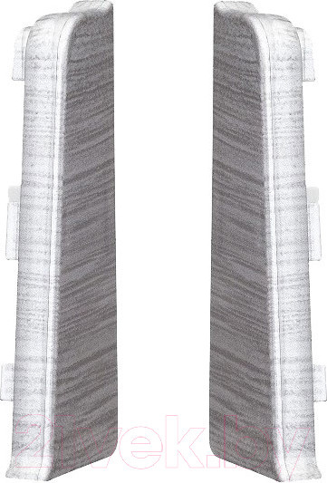 Изображение товара Заглушка для плинтуса Arbiton Indo 41 Алюминий светлый (2шт, флоупак)