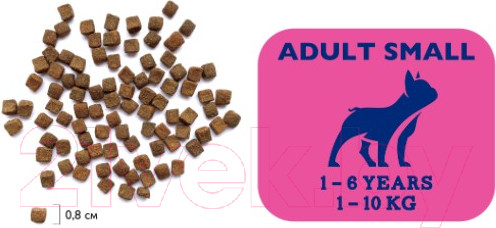 Изображение товара Сухой корм для собак Brit Premium Dog Adult Small с курицей / 5049905 (3кг)