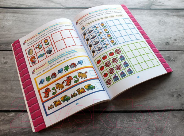 Изображение товара Развивающая книга Эксмо Развитие интеллекта. Авторский курс: для детей 5-6 лет (Васильева Л.Л.)