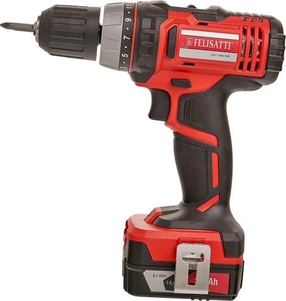 Изображение товара Аккумуляторная дрель-шуруповерт Felisatti ДА-10/14.4Л3 (М)