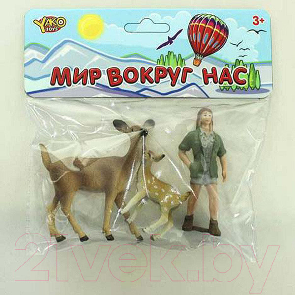 Изображение товара Набор фигурок игровых Yako Мир вокруг нас Животные Н93731