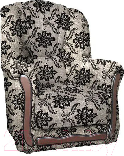 Изображение товара Комплект мягкой мебели Асмана Анна-1 (рогожка вензель коричневый)