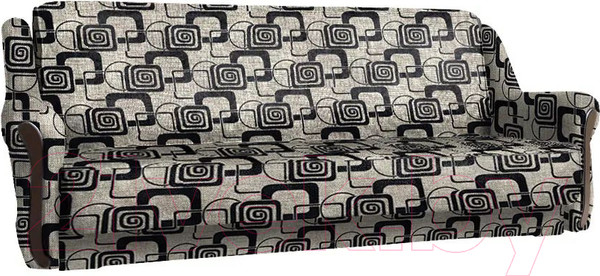 Изображение товара Комплект мягкой мебели Асмана Анна-1 (рогожка кубики коричневые)