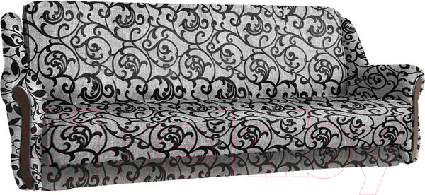 Изображение товара Комплект мягкой мебели Асмана Анна-1 (рогожка завиток черный)