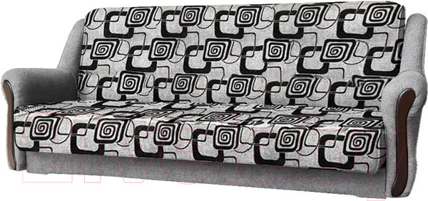 Изображение товара Комплект мягкой мебели Асмана Анна-1 (рогожка серая/кубики)