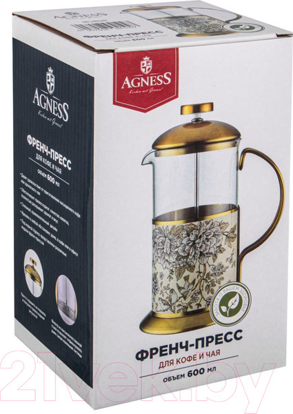Изображение товара Френч-пресс Agness 894-109