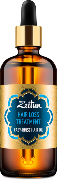 Изображение товара Масло для волос Zeitun Борьба с выпадением волос С черным тмином и хельбой  (100мл)