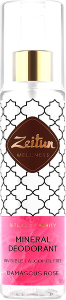 Изображение товара Антиперспирант-спрей Zeitun Дамасская Роза (150мл)